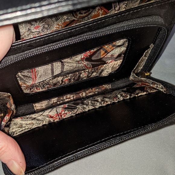 BellaRose Brown and Black purse - Picture 6 of 6